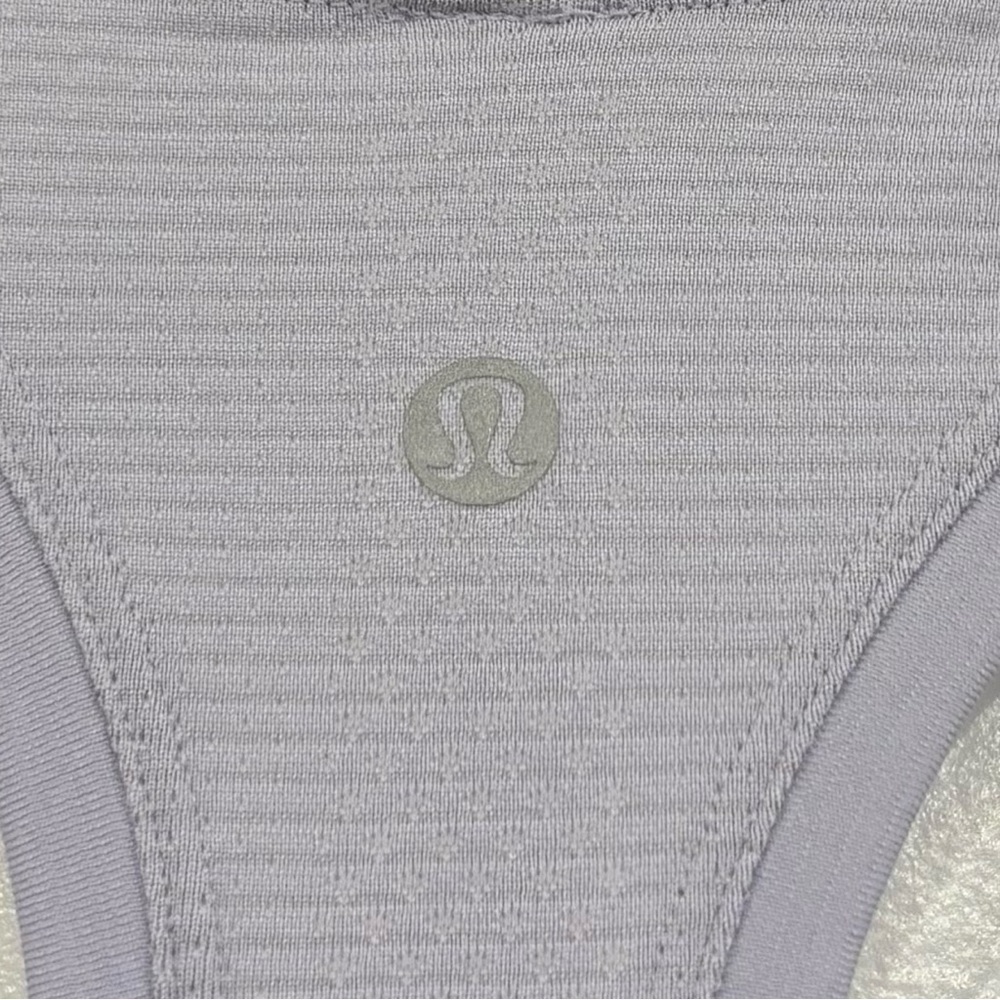 NWT Lululemon Swiftly Tech Racerback Tank Top *Race In Lavender Frost Size 12 - Picture 4 of 6